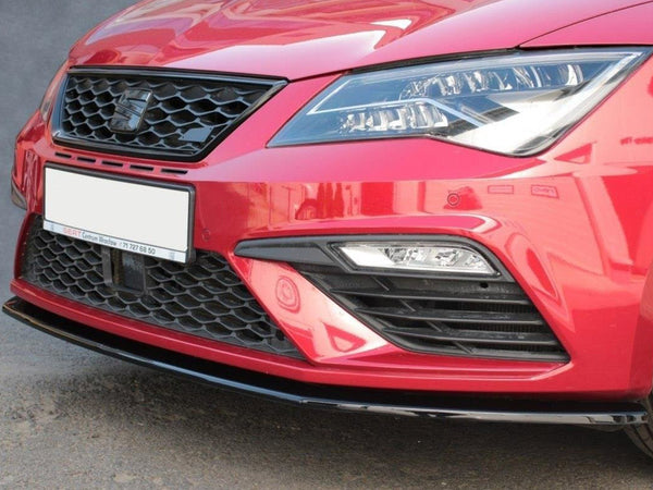 Front Splitter V.1 Seat Leon MK 3.5 Cupra/fr (2017-2019)