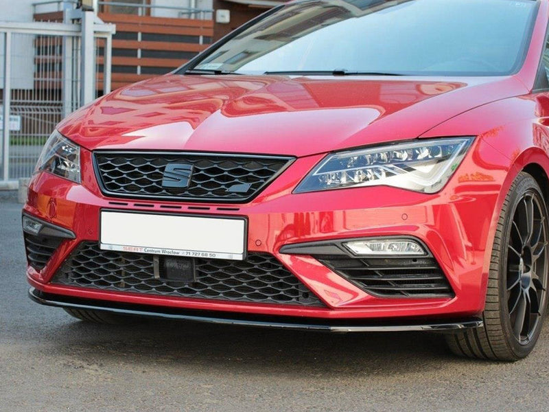 Front Splitter V.1 Seat Leon MK 3.5 Cupra/fr (2017-2019)