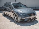 Front Splitter V5 Seat Leon Cupra/ FR MK3 Facelift (2017-2019)