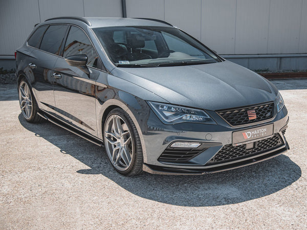 Front Splitter V5 Seat Leon Cupra/ FR MK3 Facelift (2017-2019)