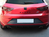 Rear Side Splitters V.2 compatible with SEAT Leon Cupra Mk3 FL Hatchback