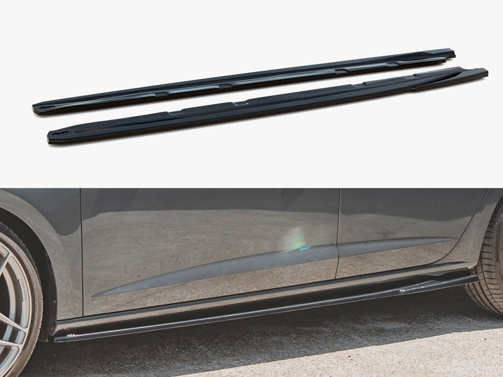 Side Skirts Diffusers V.5 compatible with SEAT Leon Mk3 Cupra / FR Facelift