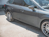 Side Skirts Diffusers V.5 compatible with SEAT Leon Mk3 Cupra / FR Facelift