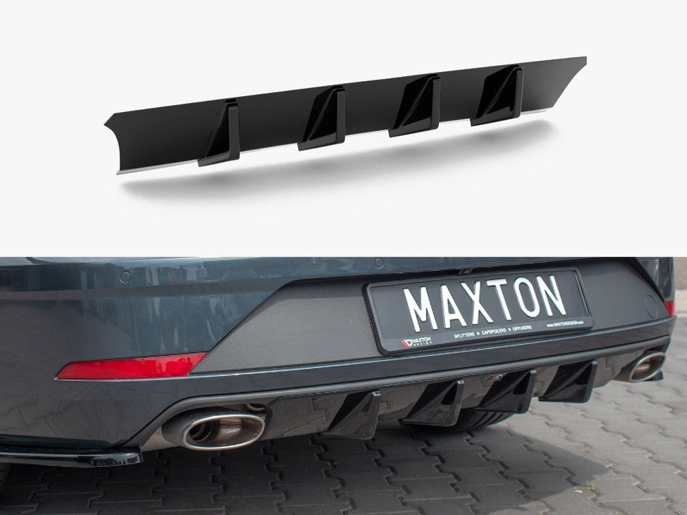 Rear Valance V.1 compatible with SEAT Leon Cupra Sportstourer Mk3 Facelift