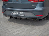 Rear Diffuser compatible with SEAT Leon Mk3 Cupra ST - Carbon Look