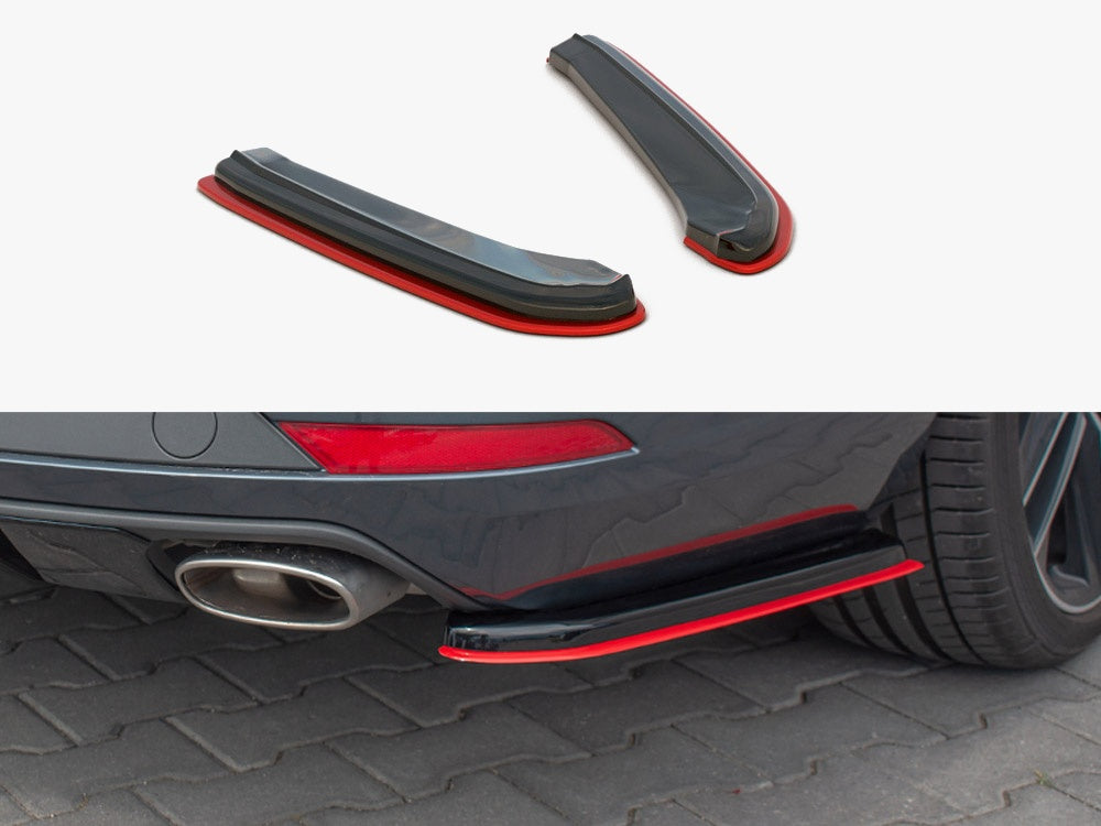 Rear Side Splitters V.4 compatible with SEAT Leon Cupra Mk3 FL Sportstourer
