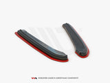 Rear Side Splitters V.4 compatible with SEAT Leon Cupra Mk3 FL Sportstourer