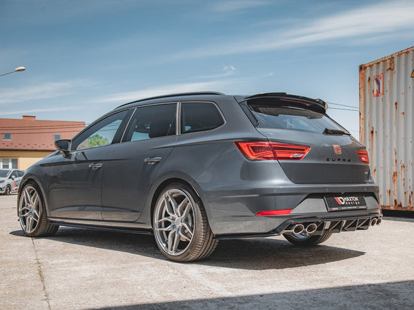 Rear Side Splitters V.2 Seat Leon Cupra MK3 Facelift Estate (2017-2019)