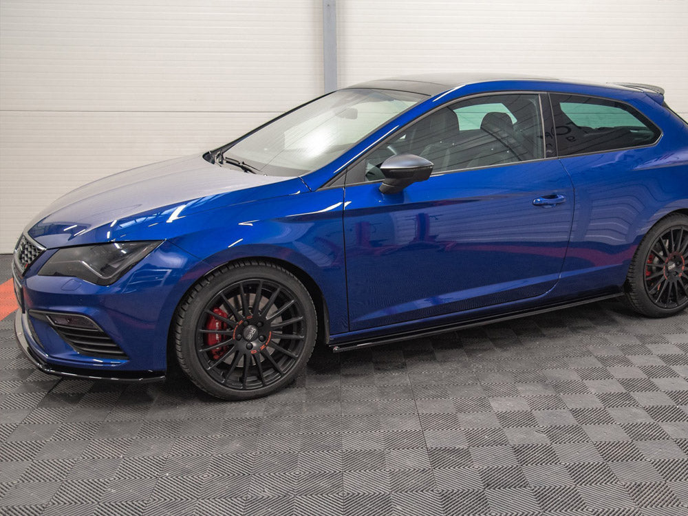 Side Skirts Splitters compatible with SEAT Leon Cupra/ FR SC Mk3/ Mk3 Facelift (2013-2019)