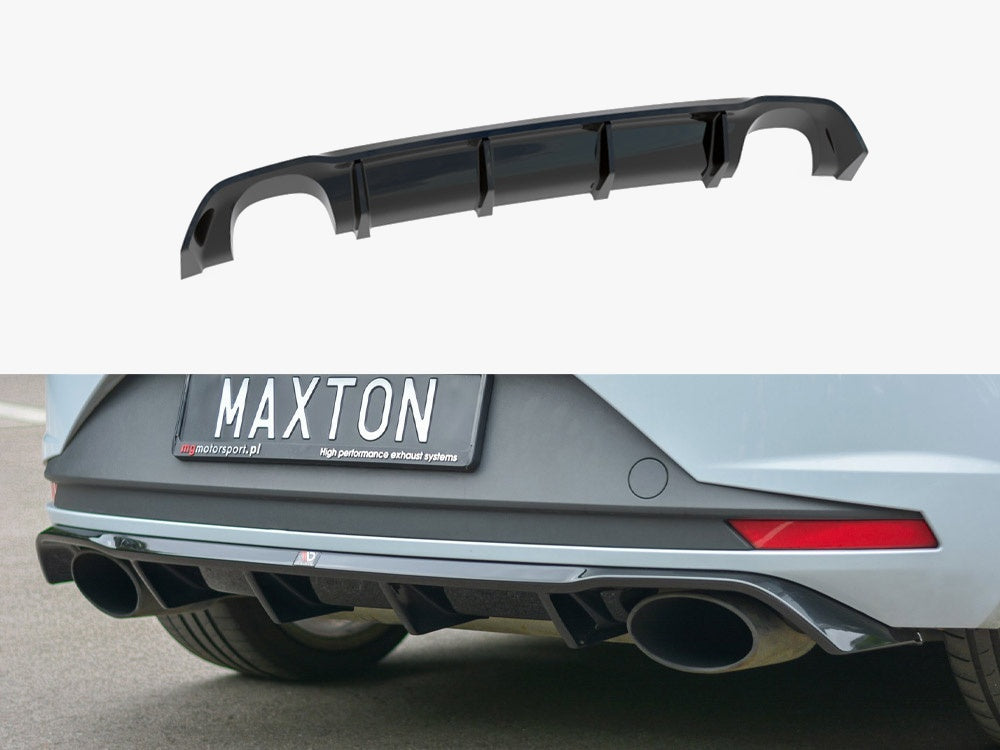 Rear Valance compatible with SEAT Leon Mk3 Cupra (2014-2016)