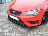 Front Splitter compatible with SEAT Leon III Cupra / FR Carbon Look