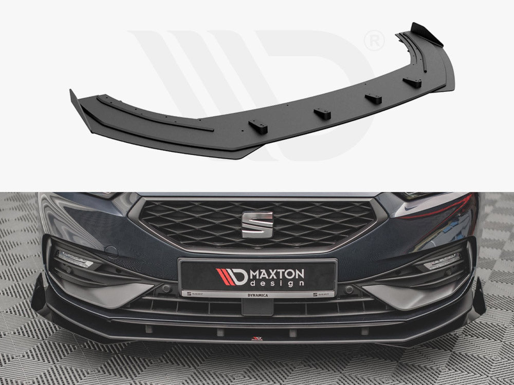 Street PRO Front Splitter + Flaps Seat Leon FR Mk4 (2020-)