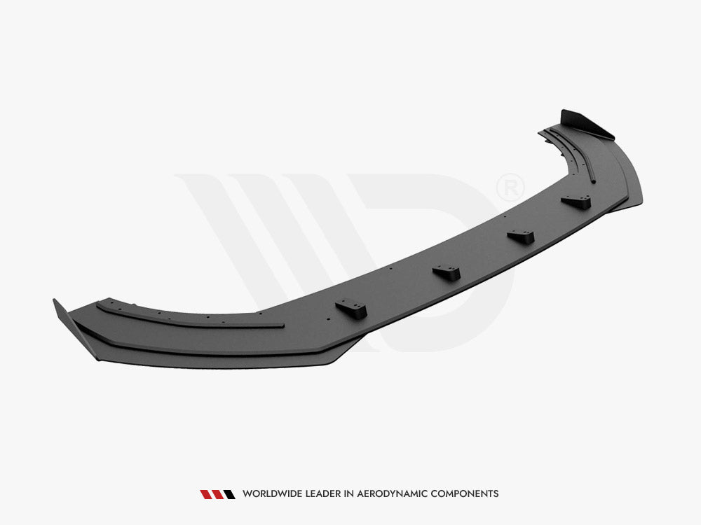 Street PRO Front Splitter + Flaps compatible with SEAT Leon FR Mk4
