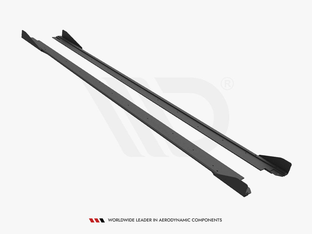 Street PRO Side Skirts Diffusers (+flaps) Seat Leon FR MK4 (2020-)