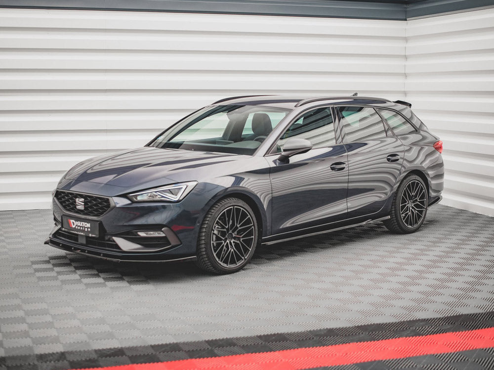 Side Skirts Diffusers V.1 compatible with SEAT Leon FR ST / Hatchback Mk4 / CUPRA Leon ST / Hatchback Mk1 / Mk1 Facelift