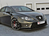 Front Splitter V.1 compatible with SEAT Leon Mk2 Cupra / FR Facelift