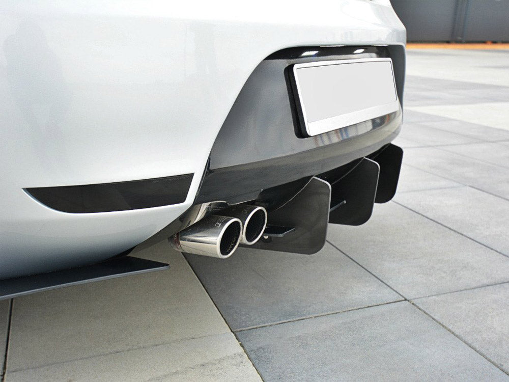 Rear Diffuser &amp; Rear Side Splitters V.2 Seat Leon MK2 Cupra/fr (2005-2012)
