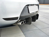 Rear Diffuser & Rear Side Splitters V.2 compatible with SEAT Leon Mk2 Cupra/fr (2005-2012)