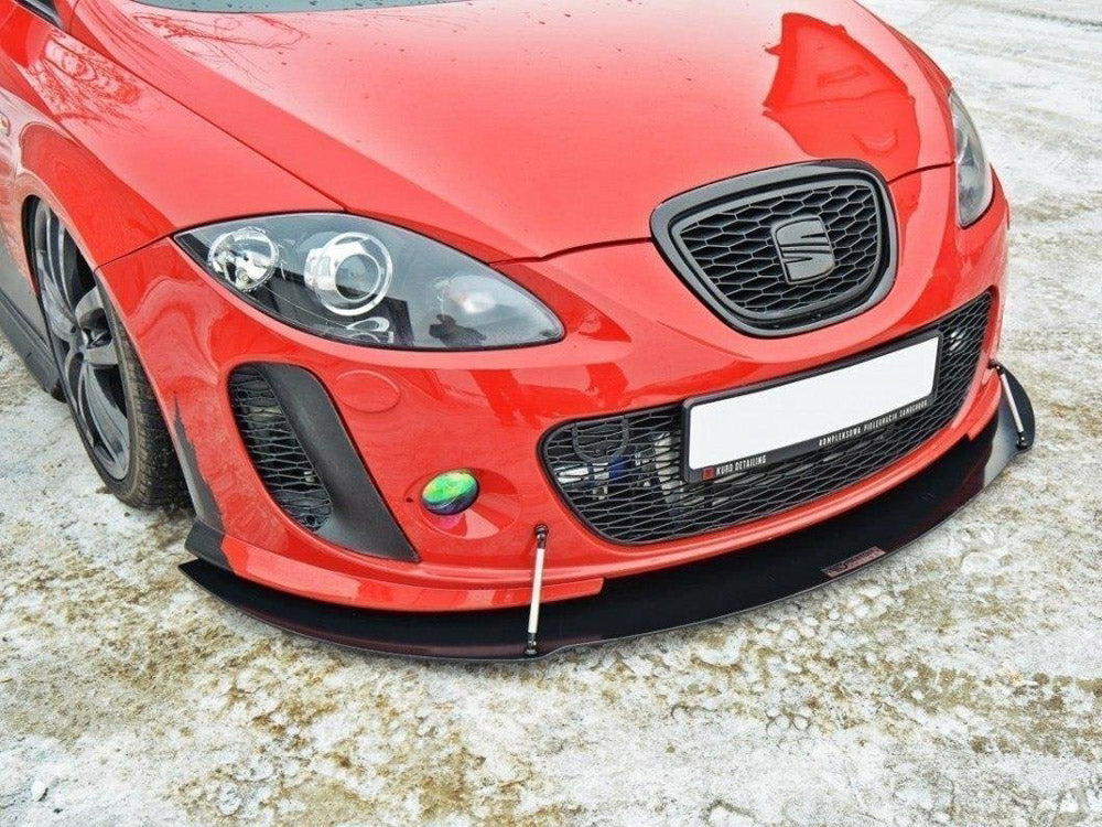 Front Racing Splitter V.2 compatible with SEAT Leon Mk2 MS Design