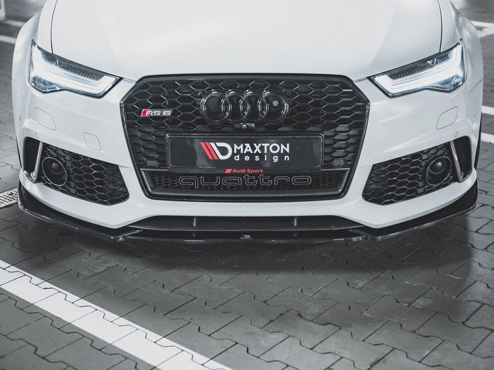 Front Splitter V4 Audi RS6 C7 (2013-2017)