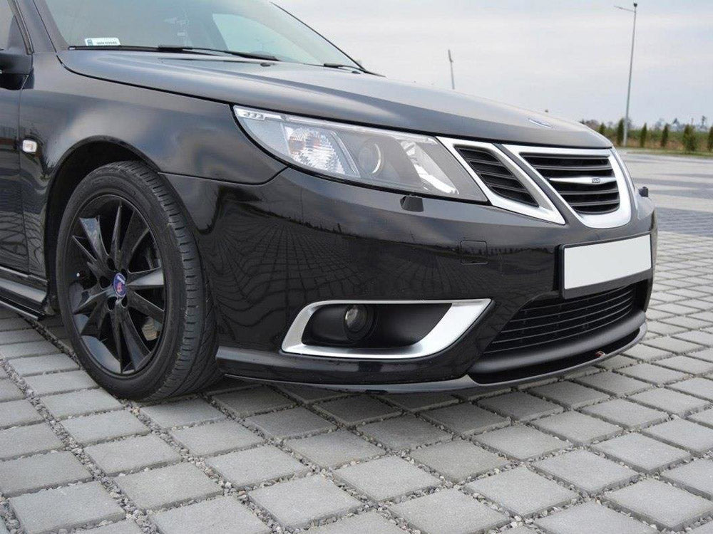 Front Splitter compatible with Saab 9-3 Aero Mk2 Facelift (2007-2011)