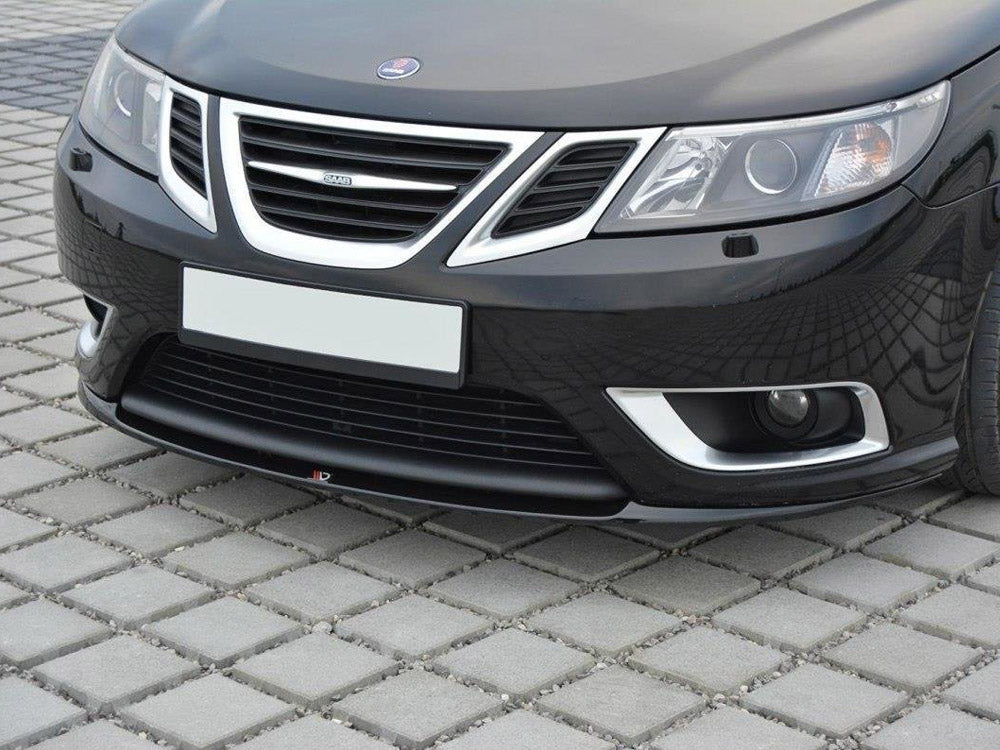 Front Splitter compatible with Saab 9-3 Aero Mk2 Facelift (2007-2011)