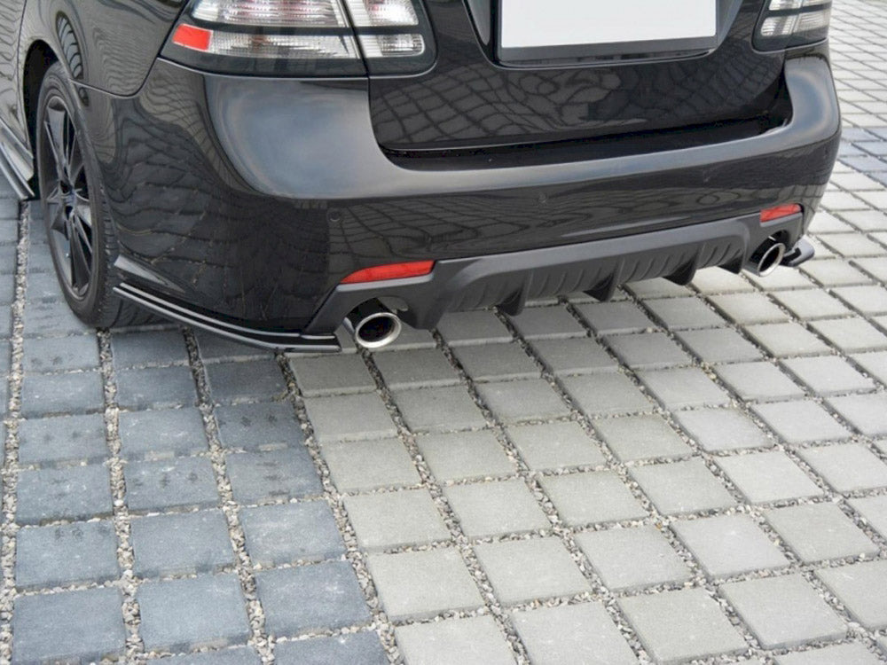 Rear Side Splitters compatible with Saab 9-3 Aero Mk2 Facelift (2007-2011)