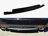 Central Rear Splitter compatible with Saab 9-3 Turbo X (2007-2011)