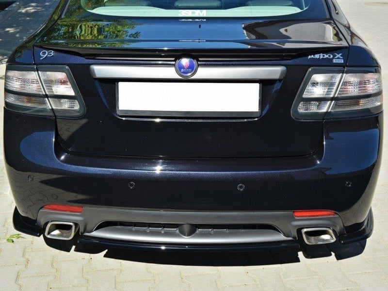 MAXTON DESIGN Central Rear Splitter SAAB 9-3 Turbo X (2007-2011)