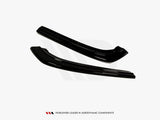 Rear Side Splitters compatible with Saab 9-3 Turbo X (2007-2011)