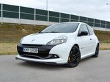 Front Splitter V.1 compatible with Renault CLIO Mk3 RS Facelift (2009-2012)