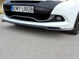 Front Splitter V.1 compatible with Renault CLIO Mk3 RS Facelift (2009-2012)