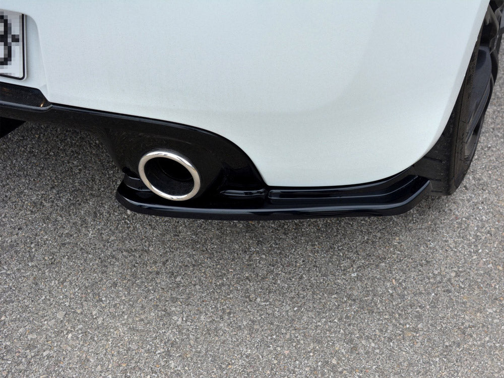Rear Side Splitters compatible with Renault CLIO Mk3 RS Facelift (2009-2012)