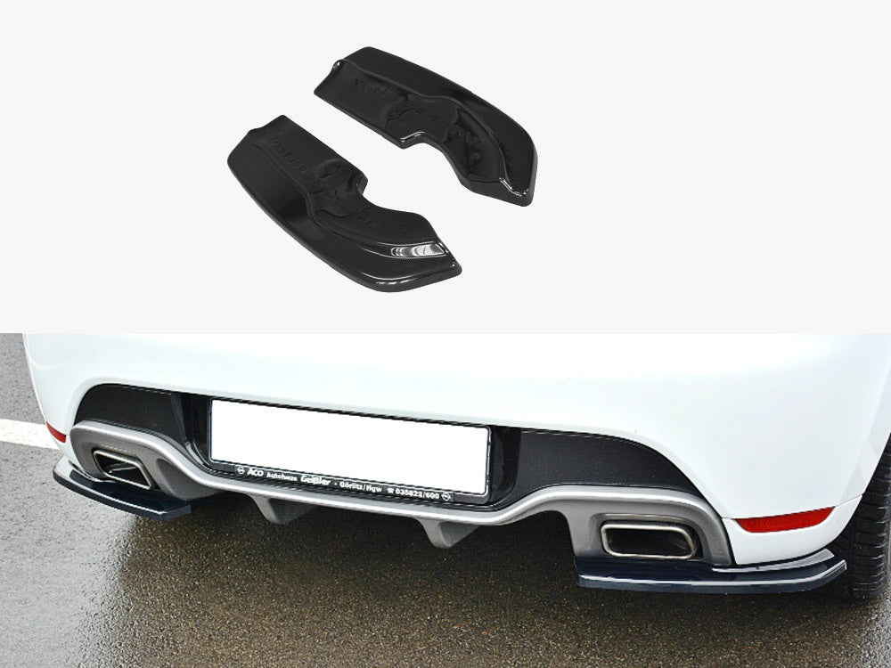 Rear Side Splitters compatible with Renault CLIO Mk4 RS (2013-2019)