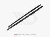 Side Skirts Splitters compatible with Renault CLIO Mk4 RS (2013-2019)