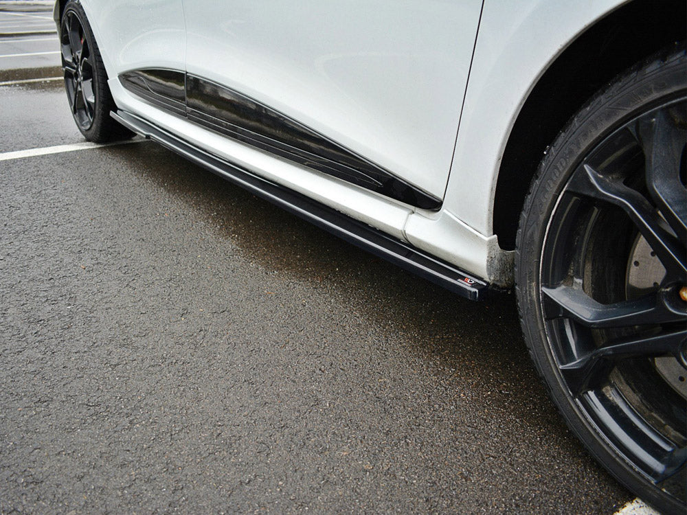 Side Skirts Splitters compatible with Renault CLIO Mk4 RS (2013-2019)