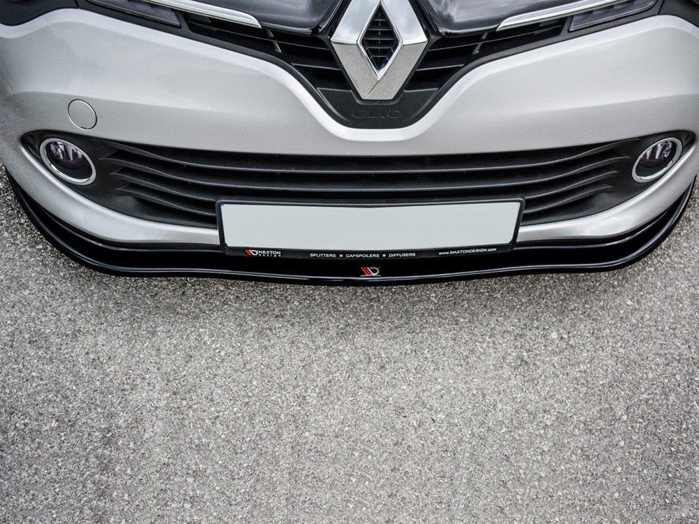 Front Splitter compatible with Renault CLIO Mk4 Standard (2012-2016)