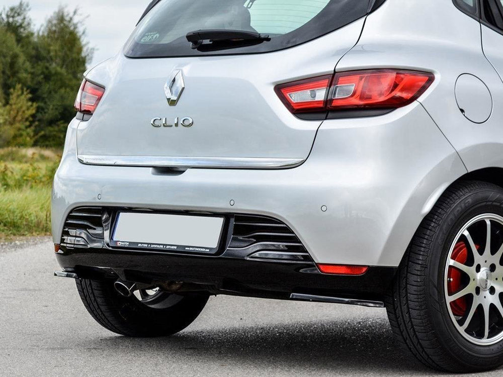 Rear Side Splitters compatible with Renault CLIO Mk4 Standard (2012-2016)