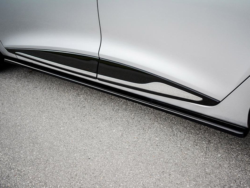 Side Skirts Diffusers compatible with Renault CLIO Mk4 Standard (2012-2016)
