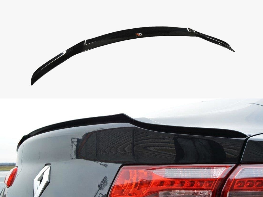 Spoiler CAP compatible with Renault Laguna Mk3 Coupe (2008-2015) - Textured