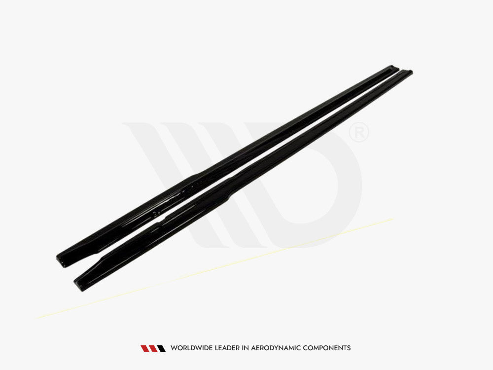 Side Skirts Diffusers compatible with Renault Megane II RS