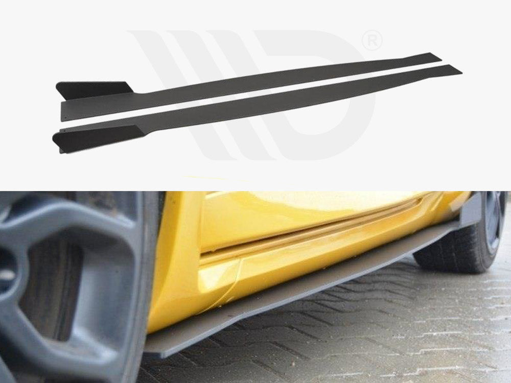 Racing Side Skirts Diffusers Renault Megane MK3 RS