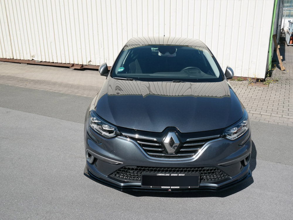 Front Splitter compatible with Renault Megane Mk4 GT-Line (2016-)