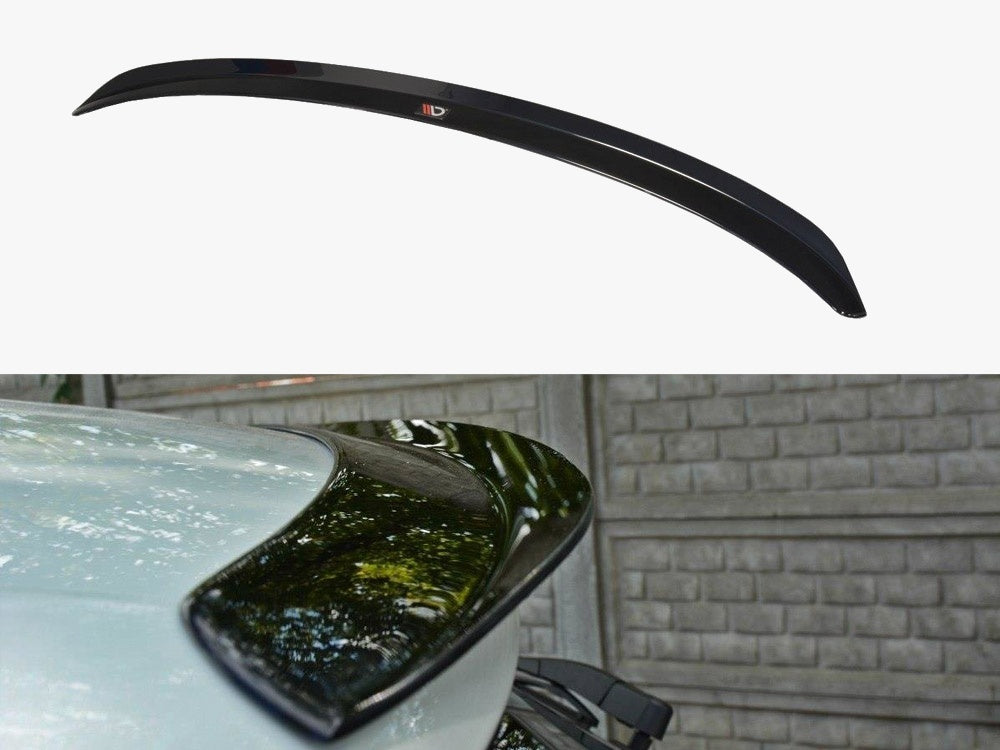 Spoiler CAP compatible with Renault Megane Mk4 Hatchback (2016-UP) - Textured