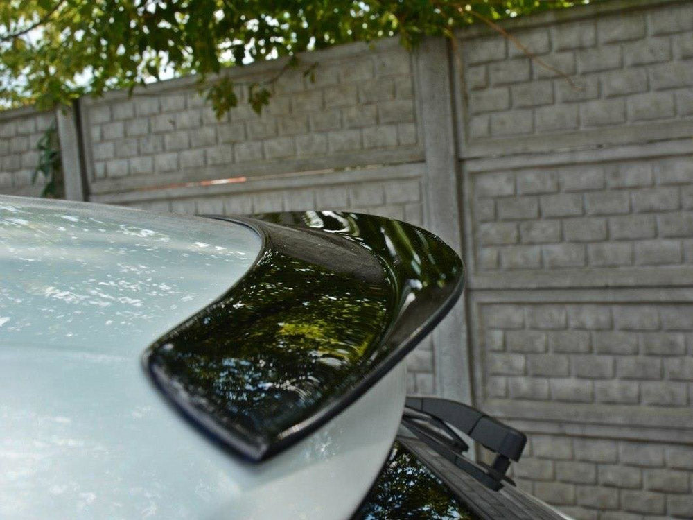 Spoiler CAP compatible with Renault Megane Mk4 Hatchback (2016-UP) - Carbon Look