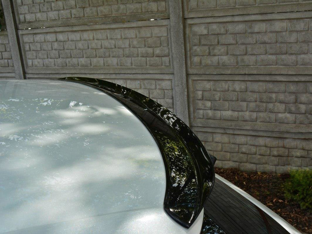 Spoiler CAP compatible with Renault Megane Mk4 Hatchback (2016-UP) - Textured
