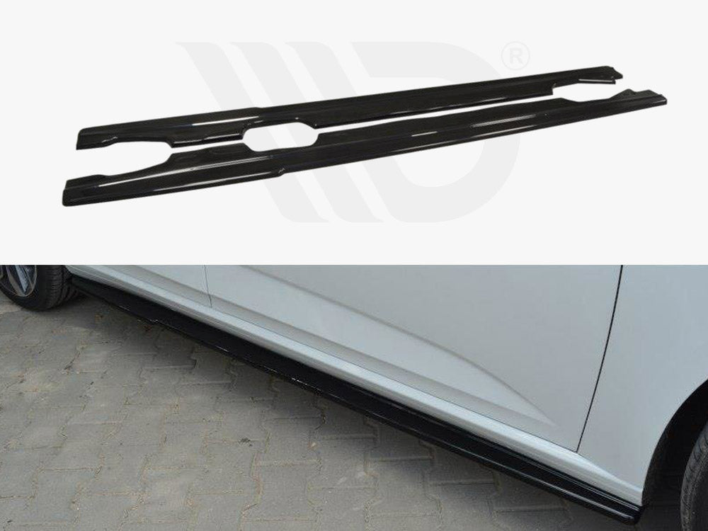Side Skirts Diffusers Renault Megane MK4 Hatchback (2016-UP)
