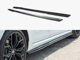 Side Skirts Diffusers compatible with Renault Megane Mk4 RS - Carbon Look