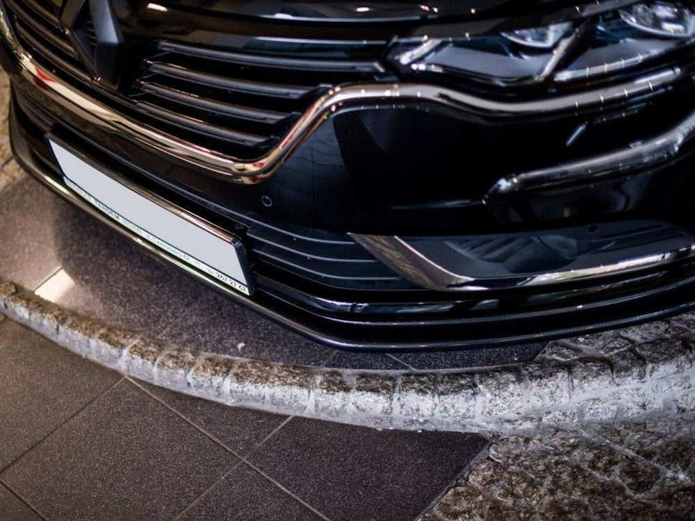 Front Splitter compatible with Renault Talisman - Carbon Look