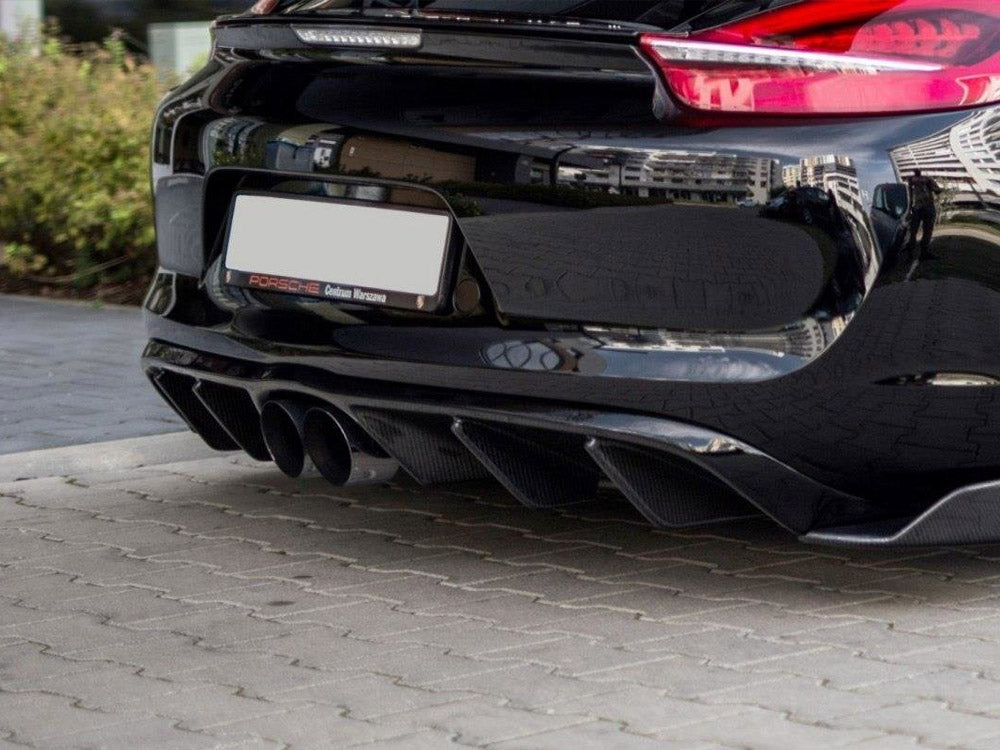Rear Diffuser compatible with Porsche Cayman Mk2 981C (2013-)